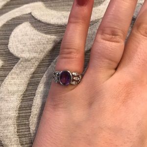 Purple Stone Ring